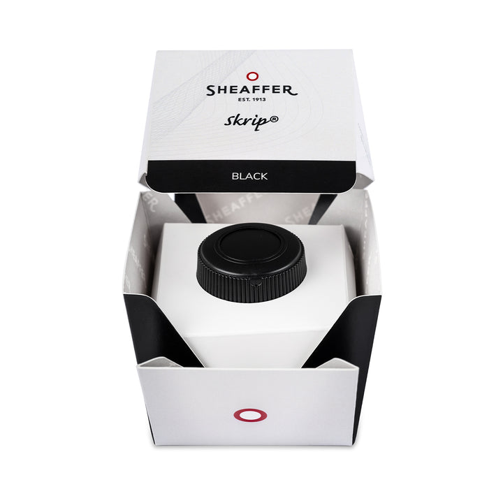 Sheaffer Ink Bottle - Black 50ml — cap detail