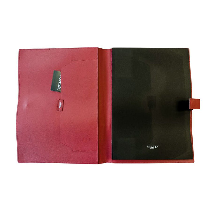 InTempo A4 Pad Cover with Closure — with packaging