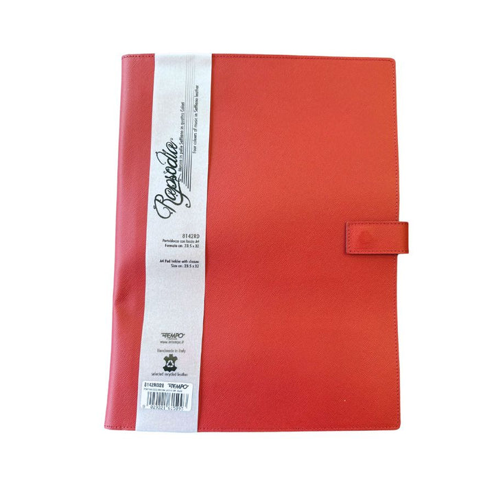 InTempo A4 Pad Cover with Closure — front view