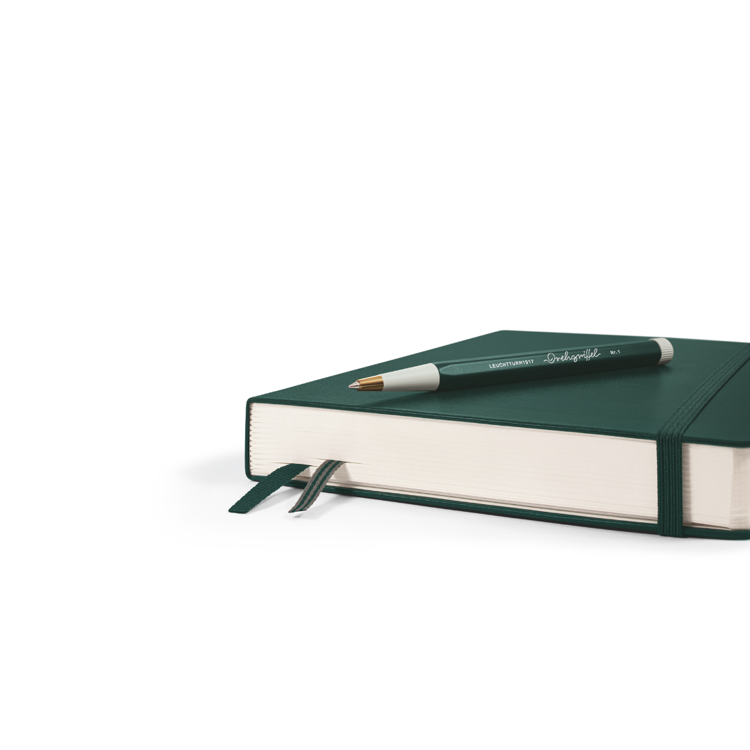 Leuchtturm1917 A5 Medium Hardcover Notebook (Thick, 411 Pages) in Plain / Dusty Rose — Leuchtturm1917 notebook — quality writing journal with premium paper, at Cityluxe Singapore stationery store