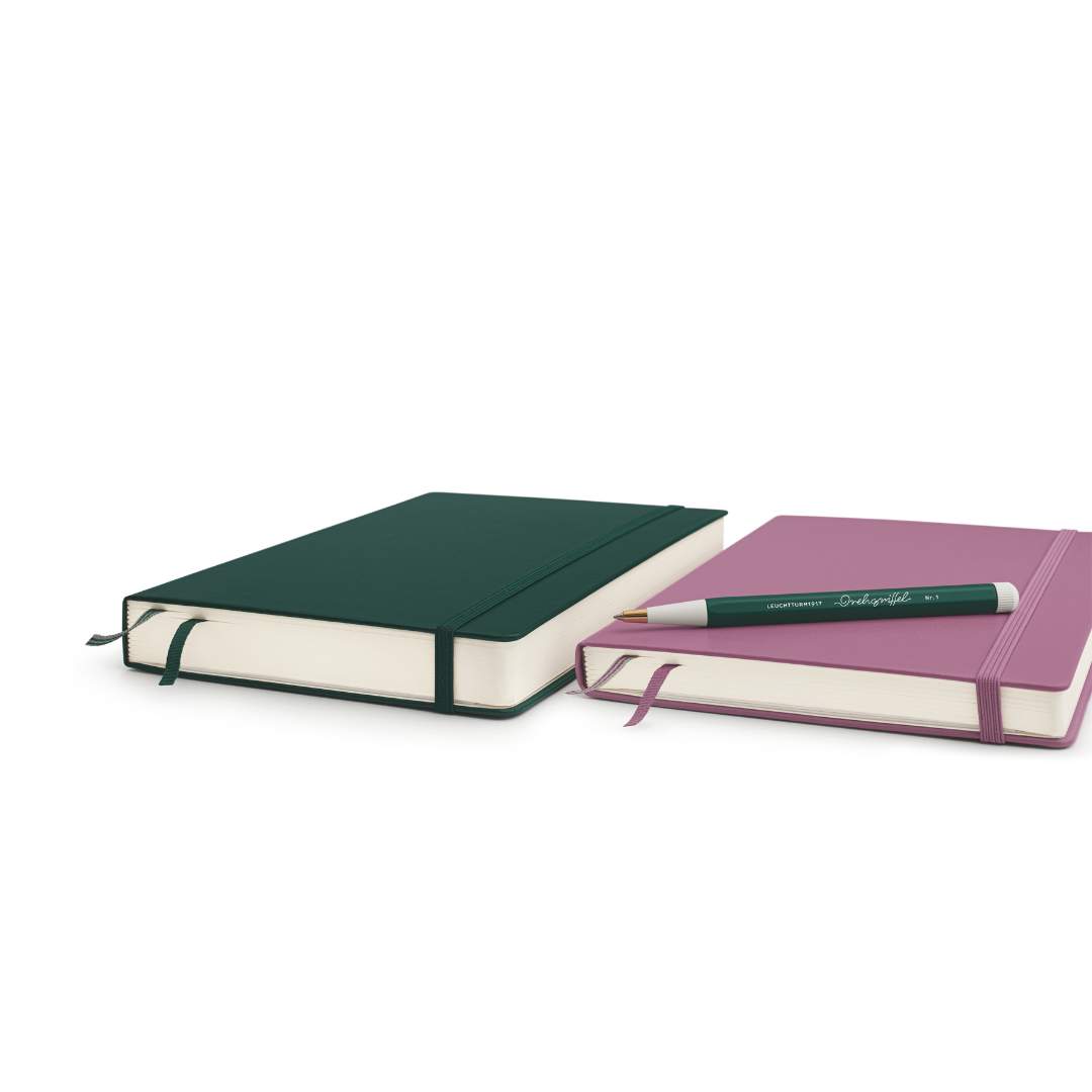 Leuchtturm1917 A5 Medium Hardcover Notebook (Thick, 411 Pages) - Ruled / Rising Sun — back cover