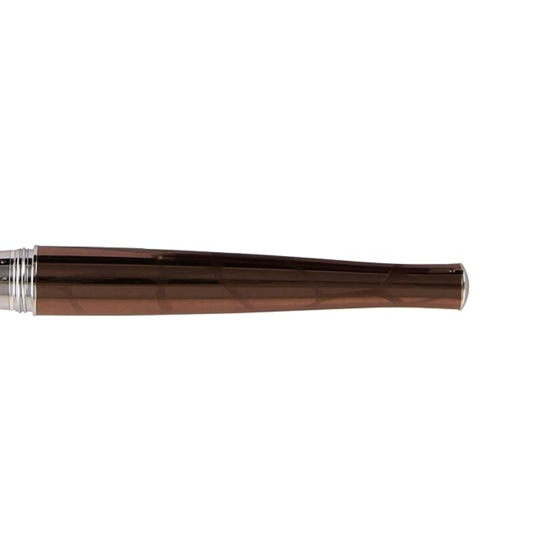 Cross Fountain Pen - Brown Giraffe with Chrome Trims — engraving example