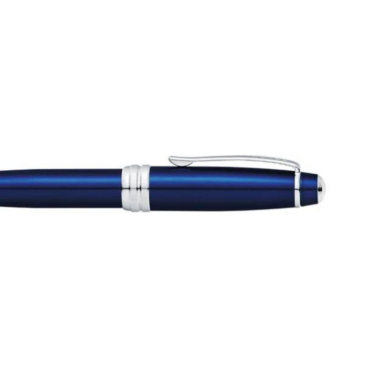 Cross Bailey Ballpoint Pen in Blue Lacquer — Cross ballpoint pen — reliable smooth-writing everyday pen, at Cityluxe Singapore
