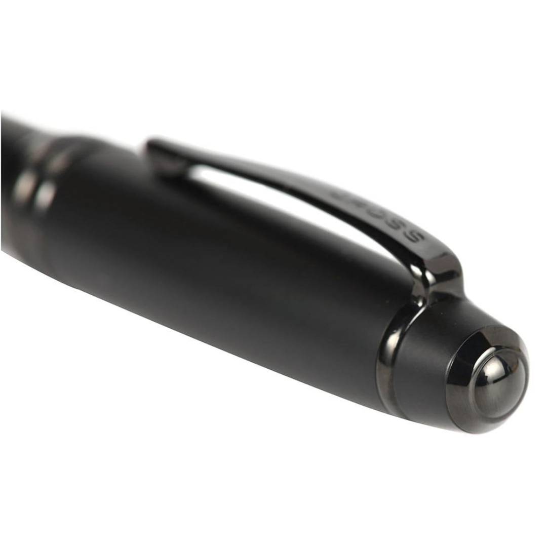 Cross Bailey Ballpoint Pen in Matte Black — Cross ballpoint pen — reliable smooth-writing everyday pen, at Cityluxe Singapore