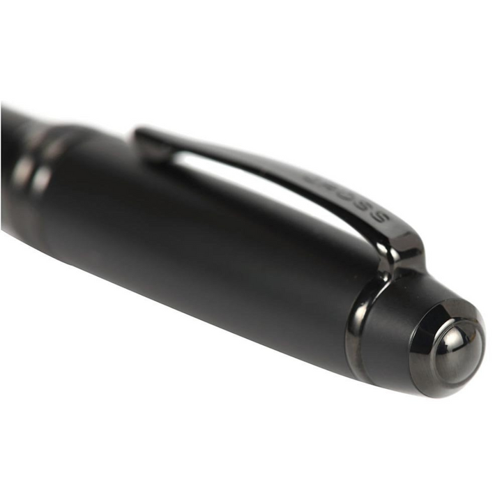 Cross Bailey Ballpoint Pen in Matte Black — Cross ballpoint pen — reliable smooth-writing everyday pen, at Cityluxe Singapore