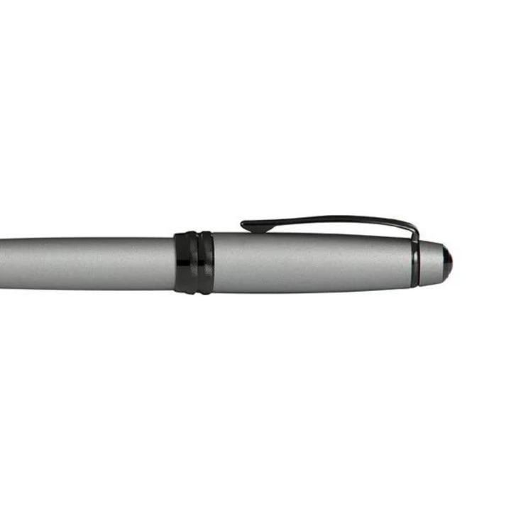 Cross Bailey Ballpoint Pen in Matte Gray — Cross ballpoint pen — reliable smooth-writing everyday pen, at Cityluxe Singapore