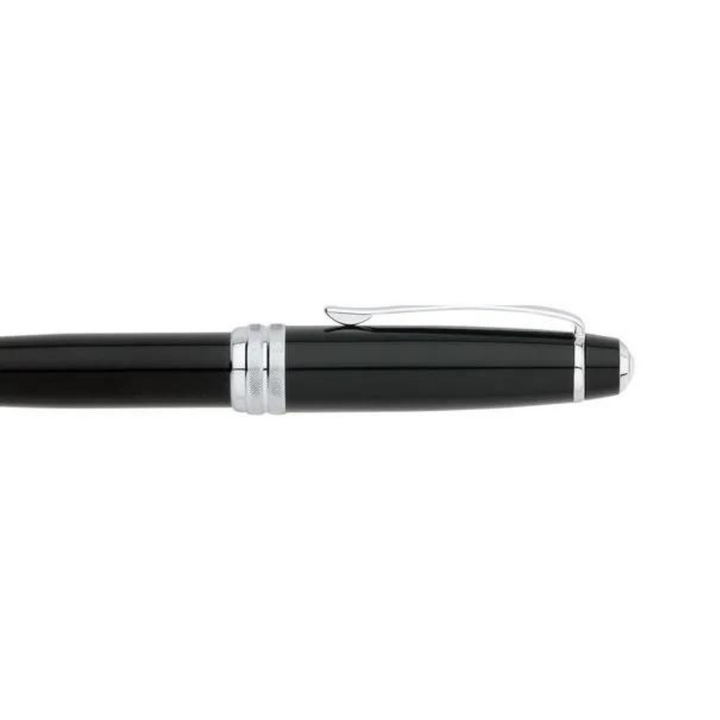 Cross Bailey Fountain Pen in Black Lacquer (Medium) — Cross fountain pen — precision nib writing instrument, at Cityluxe Singapore stationery store