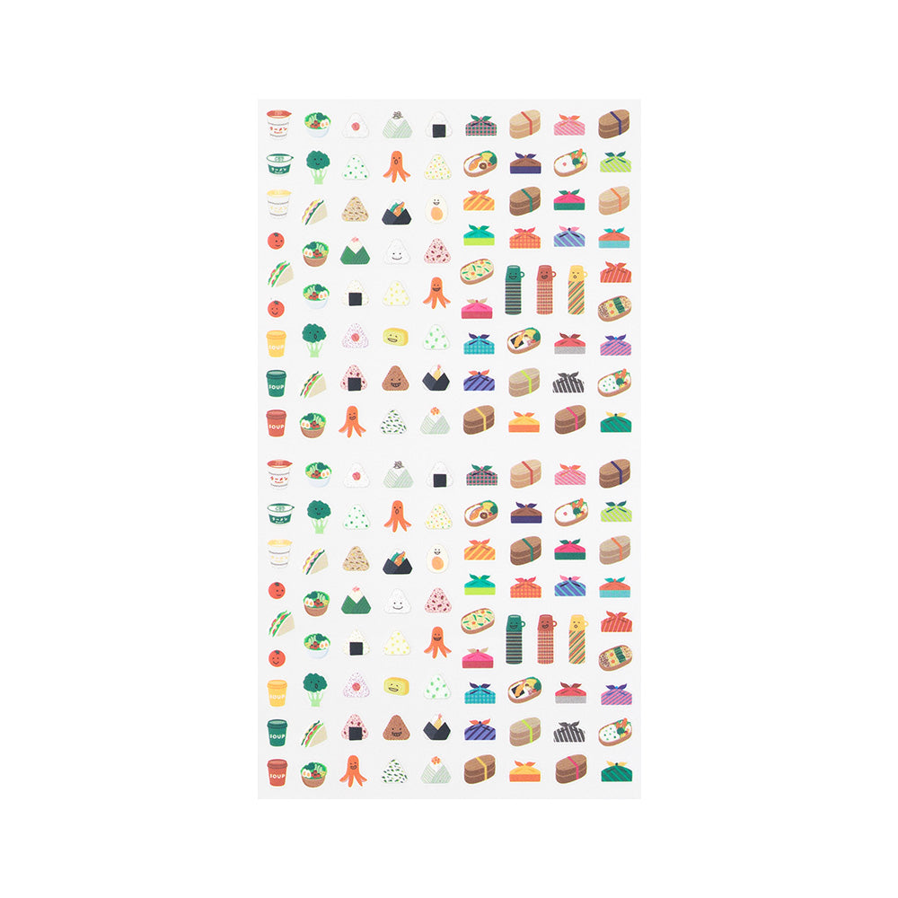Midori Sticker 2383 - Achievement Lunch Box — side view