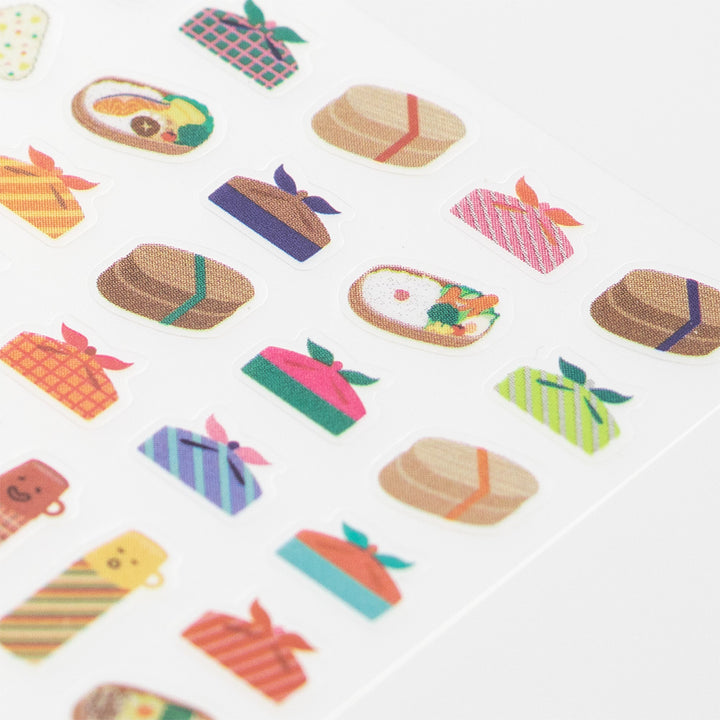 Midori Sticker 2383 - Achievement Lunch Box — in use