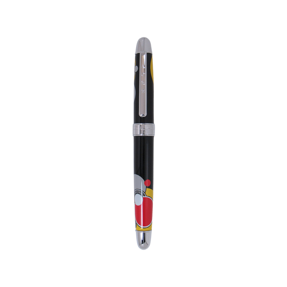Acme Studio Standard Rollerball Pen Imperial — uncapped with cap posted