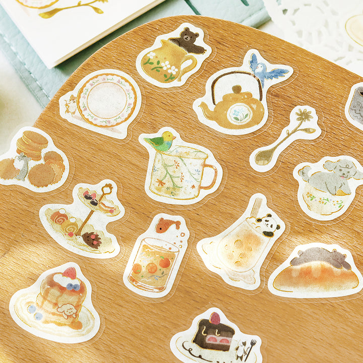 BGM Foil Stamping Flake Seal: Afternoon Tea Party - Let&