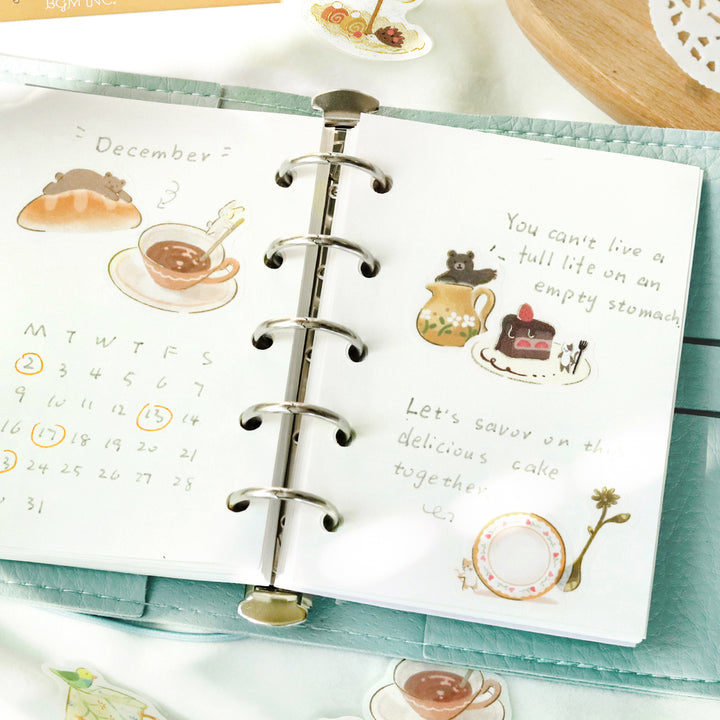 BGM Foil Stamping Flake Seal: Afternoon Tea Party - Let&
