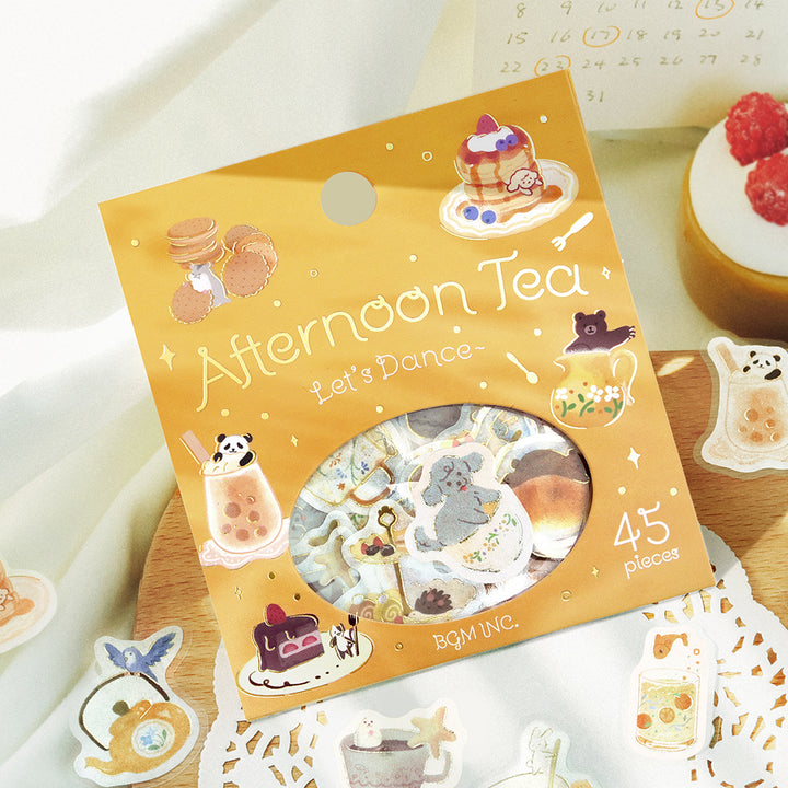 BGM Foil Stamping Flake Seal: Afternoon Tea Party - Let&