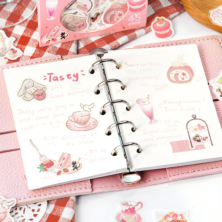 BGM Foil Stamping Flake Seal: Afternoon Tea Party - Let&