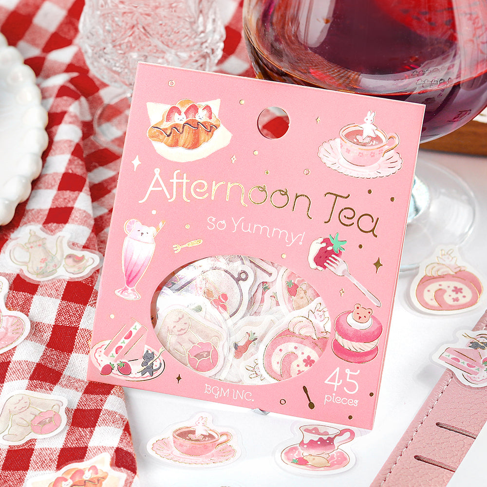 BGM Foil Stamping Flake Seal: Afternoon Tea Party - Let&