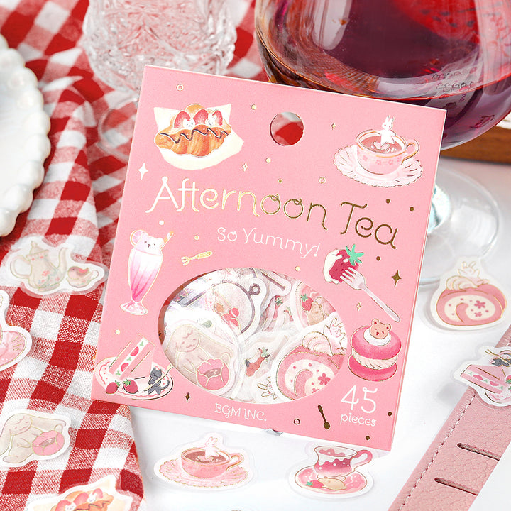 BGM Foil Stamping Flake Seal: Afternoon Tea Party - Let&