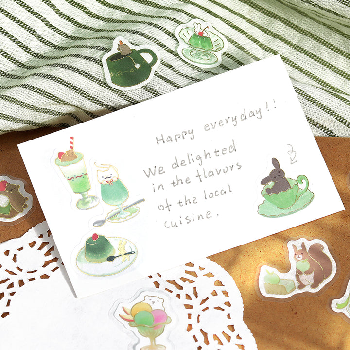BGM Foil Stamping Flake Seal: Afternoon Tea Party - Let&