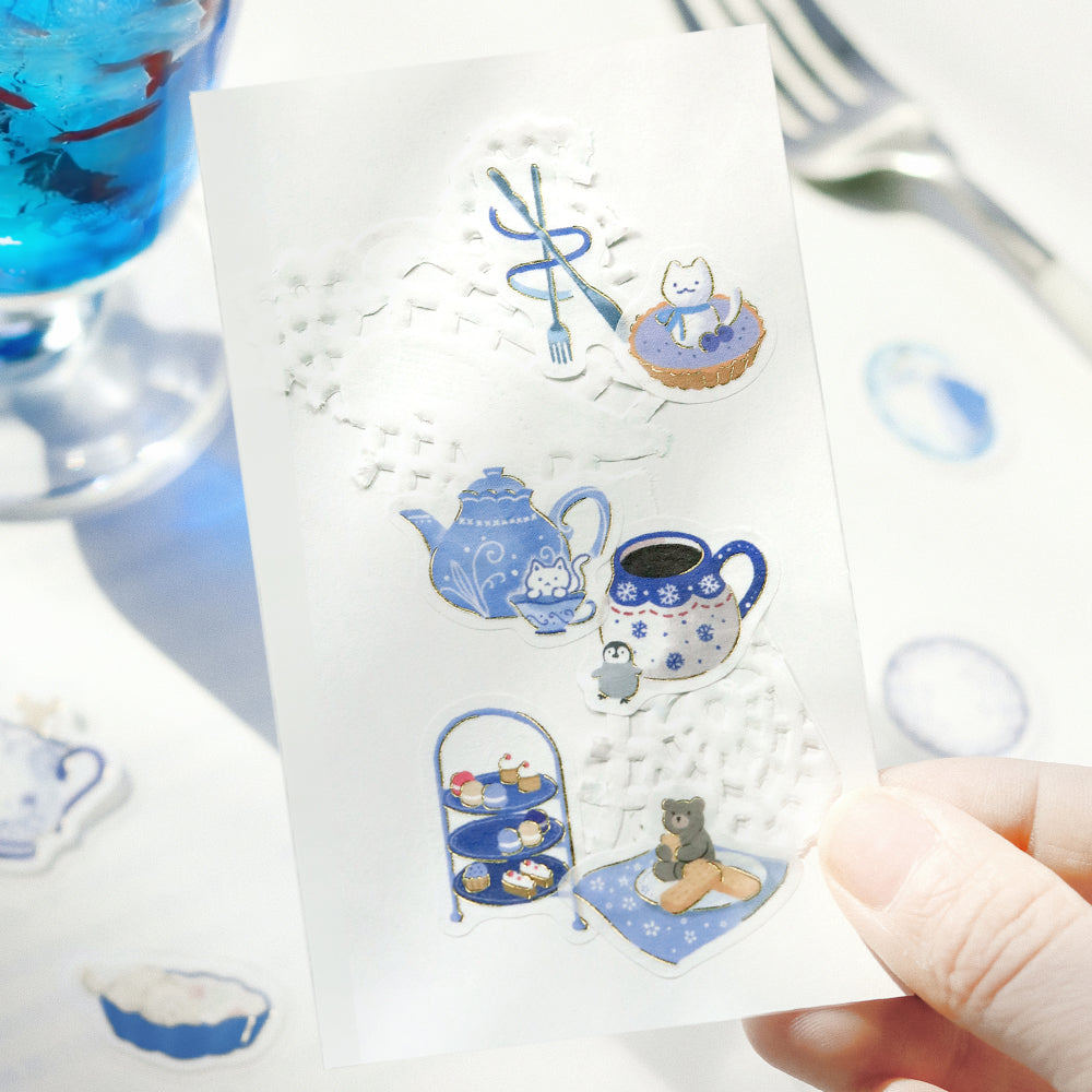 BGM Foil Stamping Flake Seal: Afternoon Tea Party - Let&