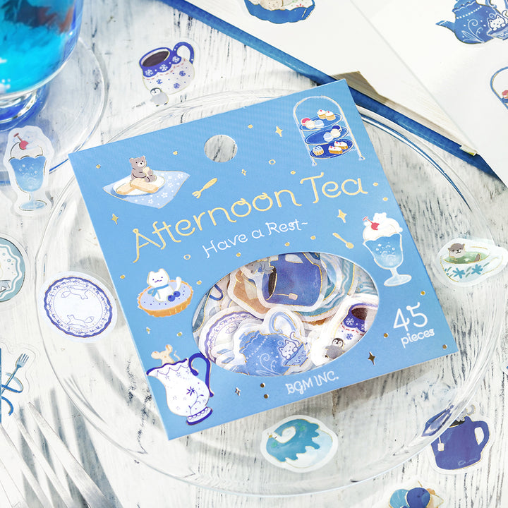 BGM Foil Stamping Flake Seal: Afternoon Tea Party - Let&