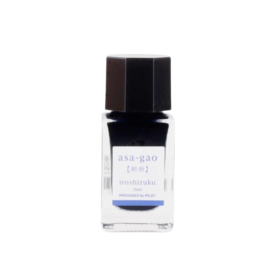 Pilot Iroshizuku 15ml Ink Bottle - Asa-gao (Dark Blue) — bottle front