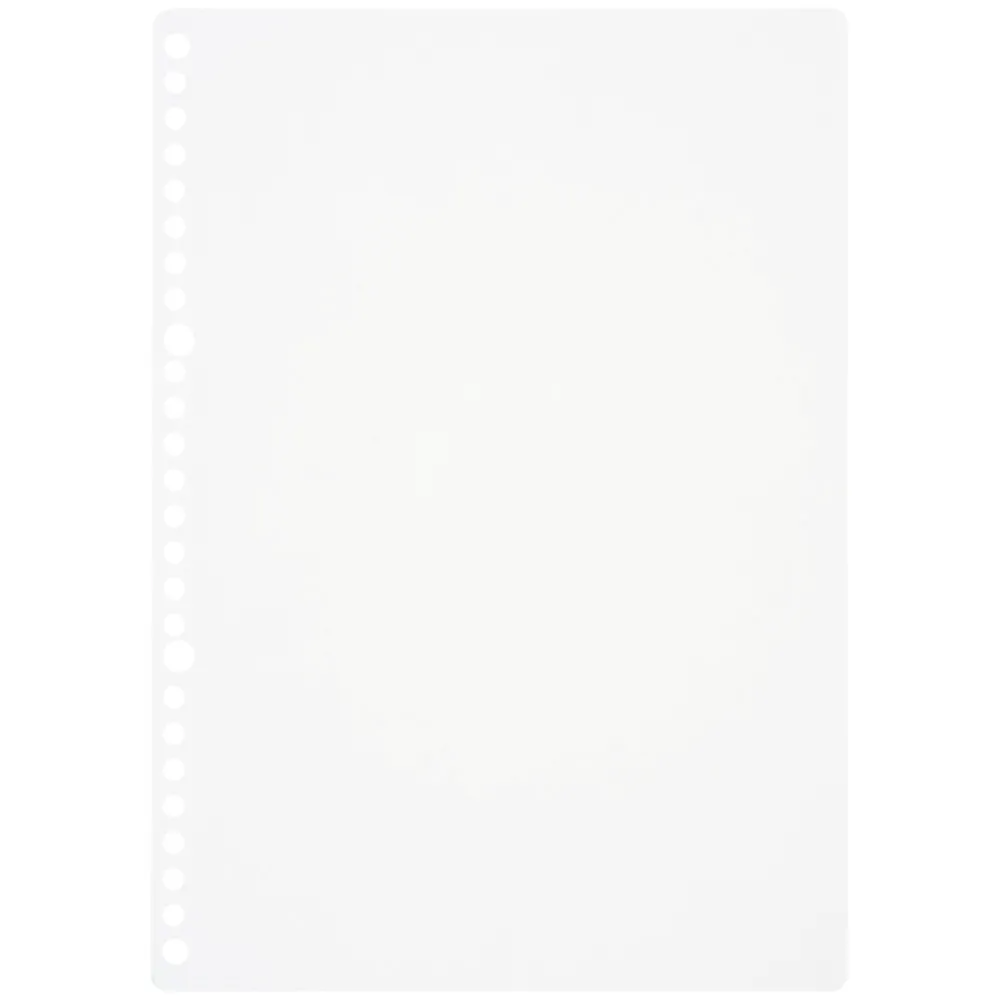 Maruman Loose Leaf B5 Blank 100 Sheets — side view