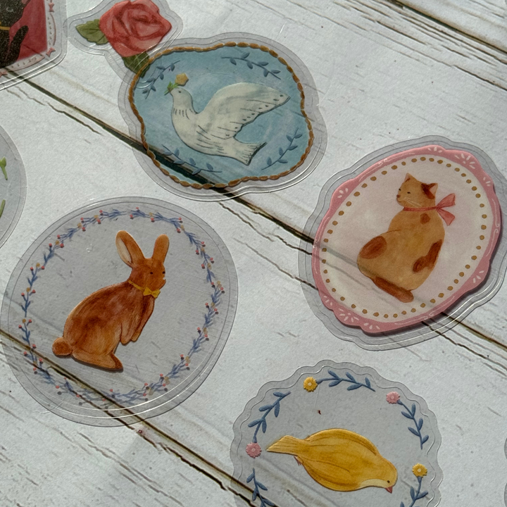 BGM Clear Seal: Maiden Brooch - Animal — close-up