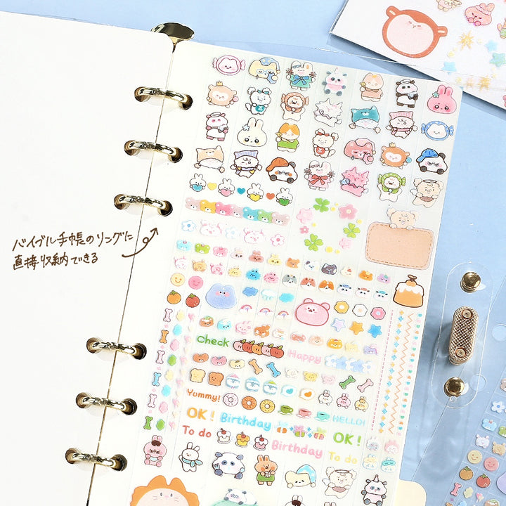 BGM Seat Seal - Animal Palette — with packaging