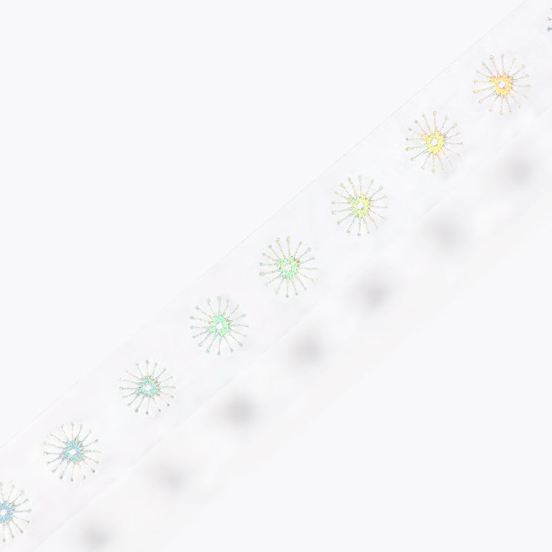BGM Clear Tape - Blooming Flowers — pattern detail