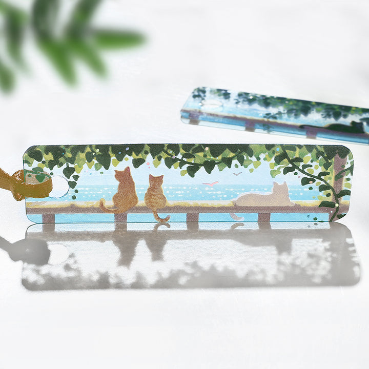BGM Summer Limited Clear Tape - Cat Under the Pergola — with packaging