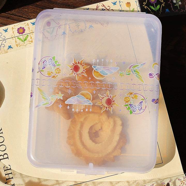 BGM Clear Tape: Cafe Alamode - Deco — applied on surface