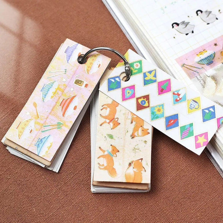 BGM Foil Stamping Masking Tape: Life - I Love Rice — with packaging