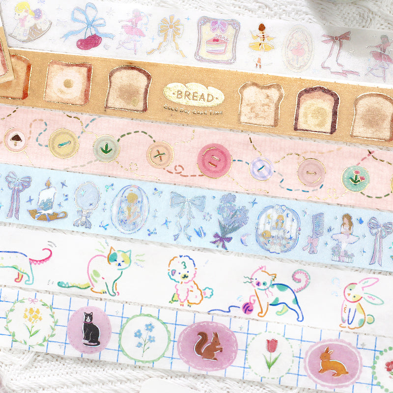 BGM Foil Stamping Masking Tape - Toast Everyday — colour swatch