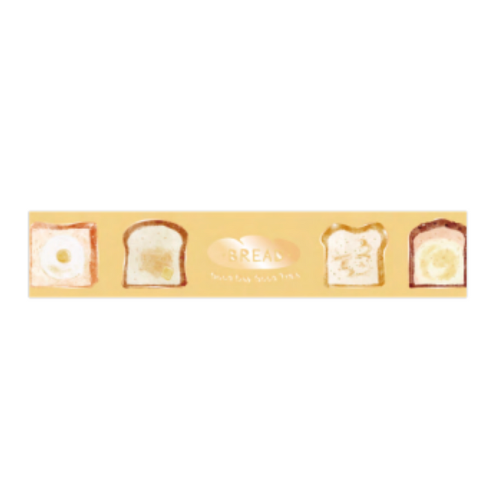 BGM Foil Stamping Masking Tape - Toast Everyday — applied on surface