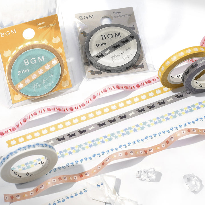 BGM Foil Stamping Masking Tape: Life - Cats — colour swatch