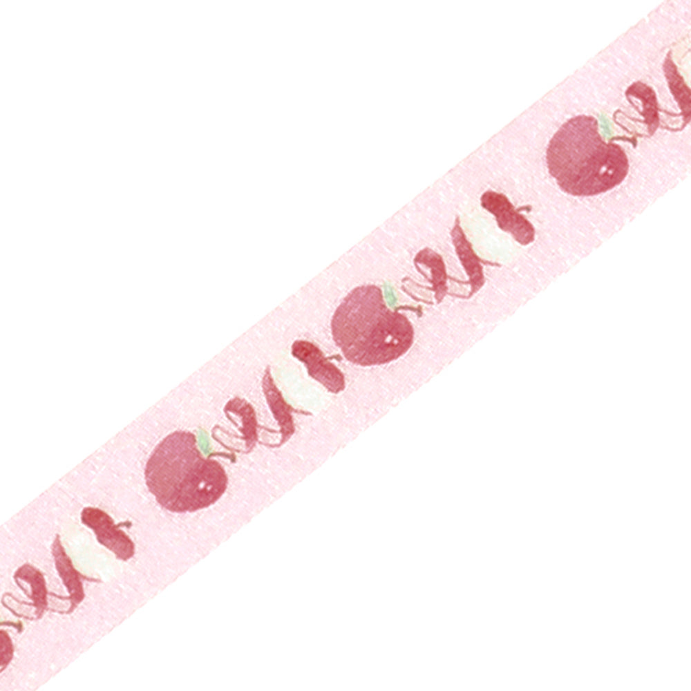 BGM Foil Stamping Masking Tape: Life - Peeled Apples — pattern detail