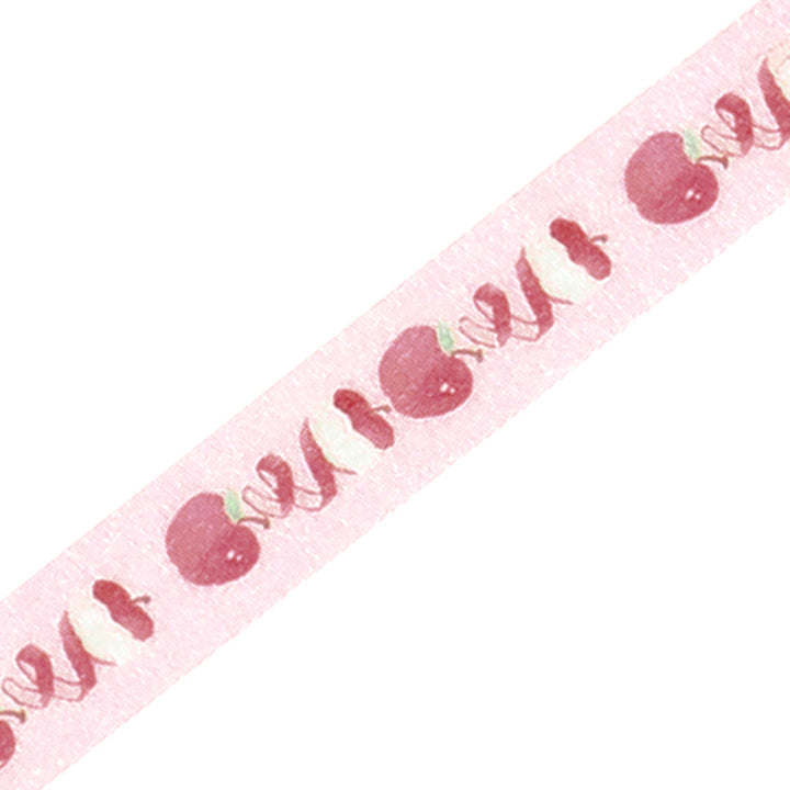 BGM Foil Stamping Masking Tape: Life - Peeled Apples — pattern detail