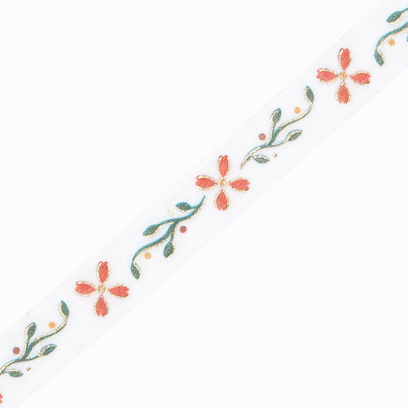 BGM Foil Stamping Masking Tape - Retro Pattern — pattern detail