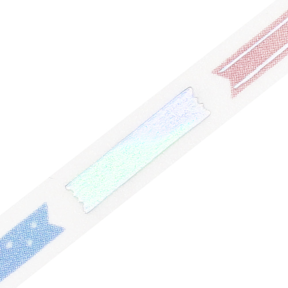 BGM Foil Stamping Masking Tape: Life - Ribbon Index — pattern detail