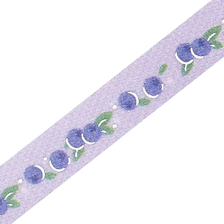 BGM Foil Stamping Masking Tape: Life - Blueberry — pattern detail