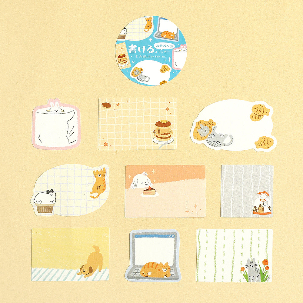 BGM Roll Sticker: Writable - Warm and Cozy Days — detail view
