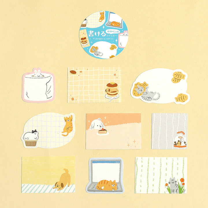 BGM Roll Sticker: Writable - Warm and Cozy Days — detail view
