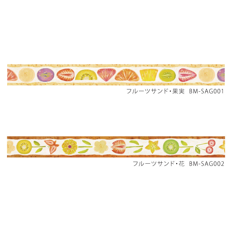BGM Foil Stamping Masking Tape: Fruit Sandwich - Fruit — colour swatch