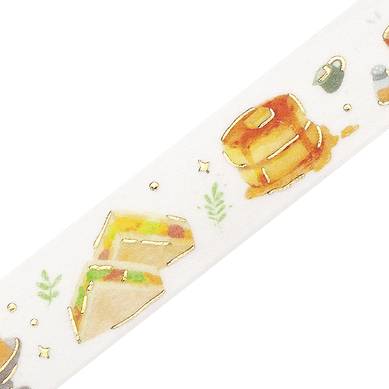BGM Foil Stamping Masking Tape: IPPAI・Classic Coffee Shops Galore — pattern detail