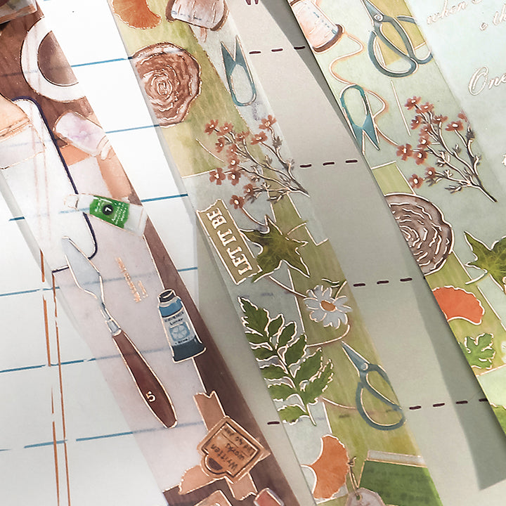 BGM Foil Stamping Masking Tape: My Creation - Artist — with packaging