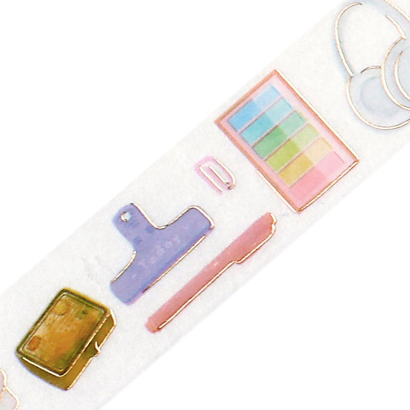 BGM Foil Stamping Masking Tape: My Creation - Collector — pattern detail