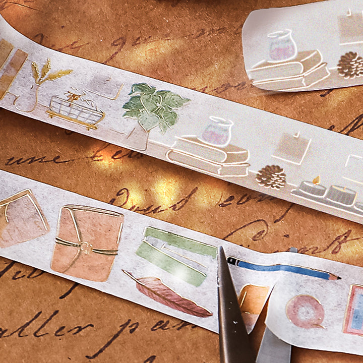 BGM Foil Stamping Masking Tape: My Creation - Vlogger — with packaging