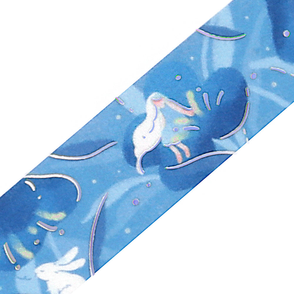 BGM Foil Stamping Masking Tape: Hana Monogatari - Night Scent — pattern detail