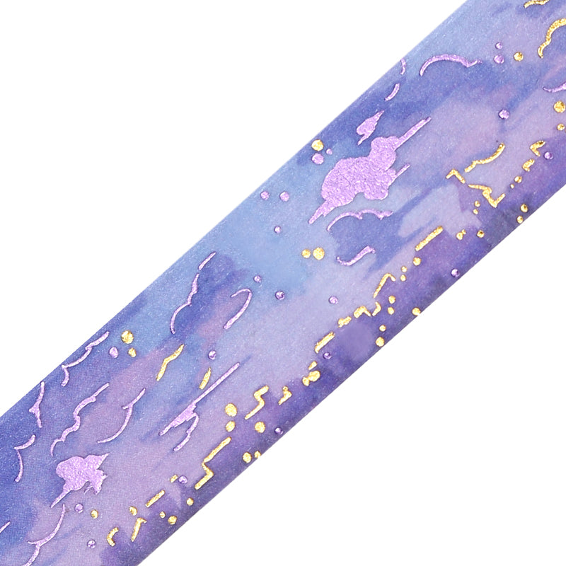 BGM Foil Stamping Masking Tape: Sky Encyclopedia - Morning — pattern detail