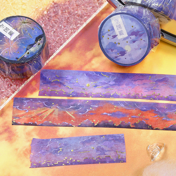 BGM Foil Stamping Masking Tape: Sky Encyclopedia - Morning — colour swatch