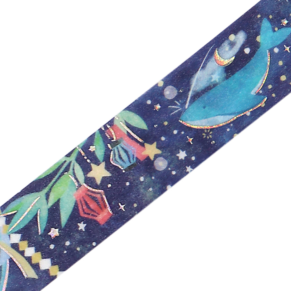 BGM Summer Limited Masking Tape - Summer Night Dreams — pattern detail